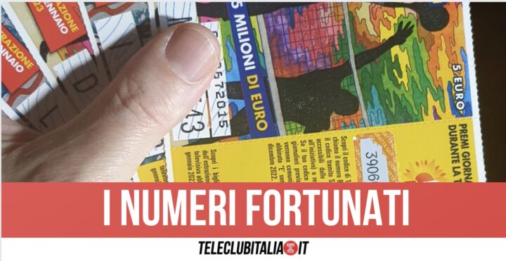 Lotteria Italia 2023, Campania fortunata: vinti 2° premio da 2,5 milioni di euro e quattro da 100mila euro