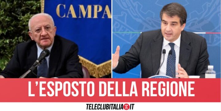 de luca denuncia fitto