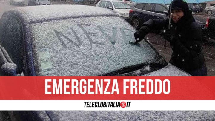 emergenza freddo napoli weekend gennaio