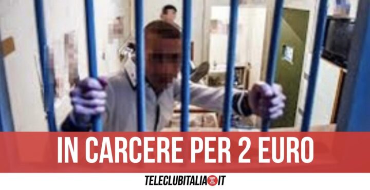 estorsione da 2 euro in carcere napoli