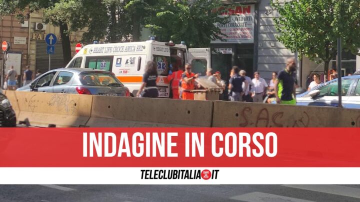 investito corso umberto napoli carabiniere indagato