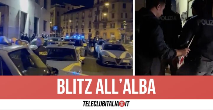 Napoli Blitz Polizia