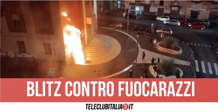 70 cippi di Sant'Antuono sequestrati a Napoli: incendiata la Torretta a Chiaia