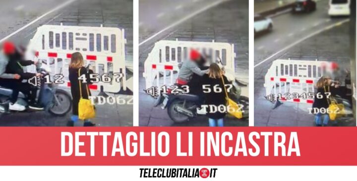 Napoli, trascinano donna sul marciapiede per rubarle il telefono: presi i due rapinatori