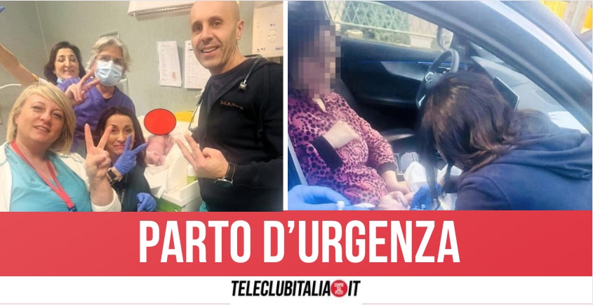 Troppo traffico in strada, Gaia nasce in auto nel parcheggio della clinica