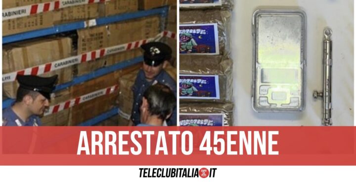 penna pistola 45enne arrestato ercolano