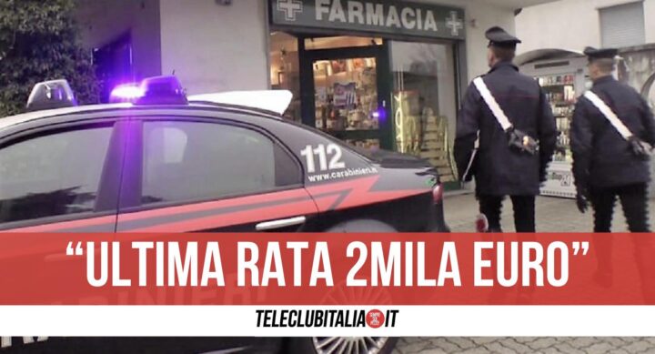 racket teverola farmacie imprenditore condanne