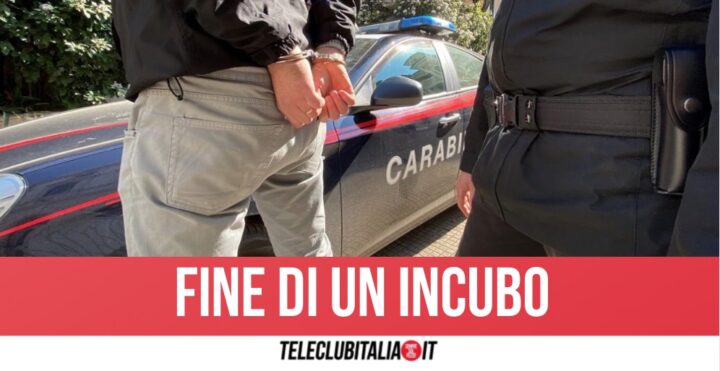 Teverola, tenta di strangolarla e la minaccia di morte via telefono: arrestato stalker 47enne