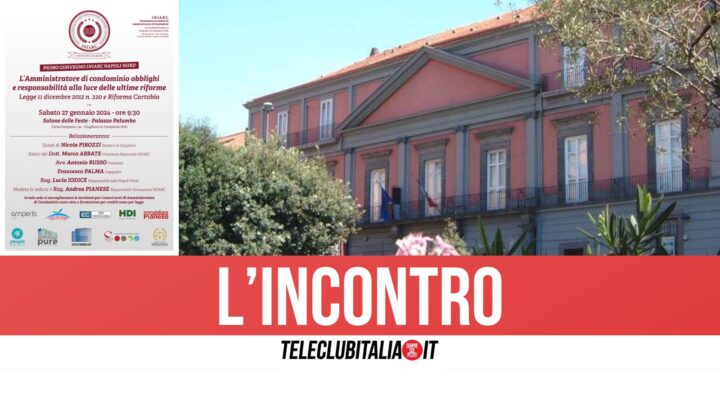 Amministratore di condominio, obblighi e responsabilità: il convegno INIARC a Giugliano