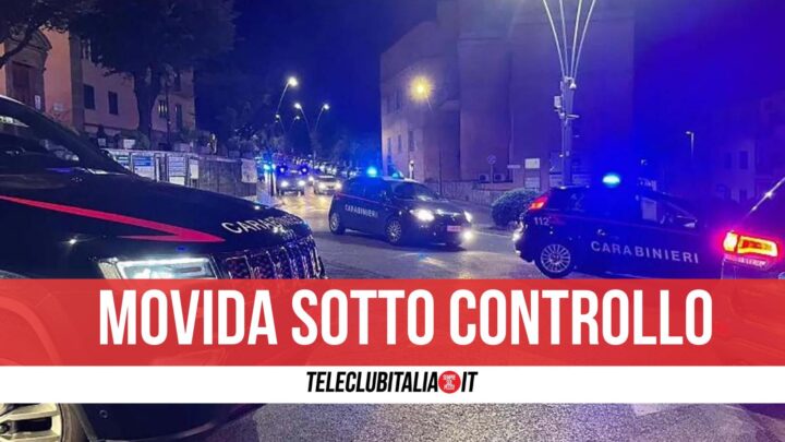 Aversa Movida Controlli Carabinieri