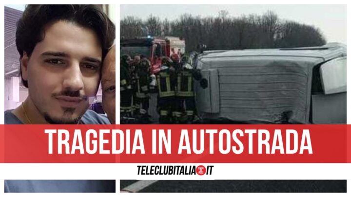 Carmine Romano Morto Incidente A1 Brusciano Furgone