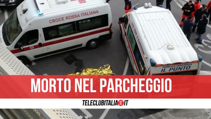 Morto Parcheggio Università Fisciano Malore