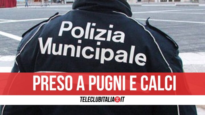 Agente Municipale Aggredito Ischia