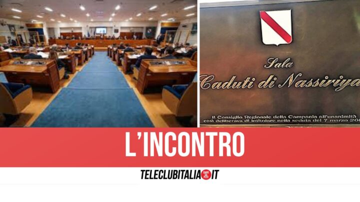 Incontro Sala Consiglio Regionale Campania