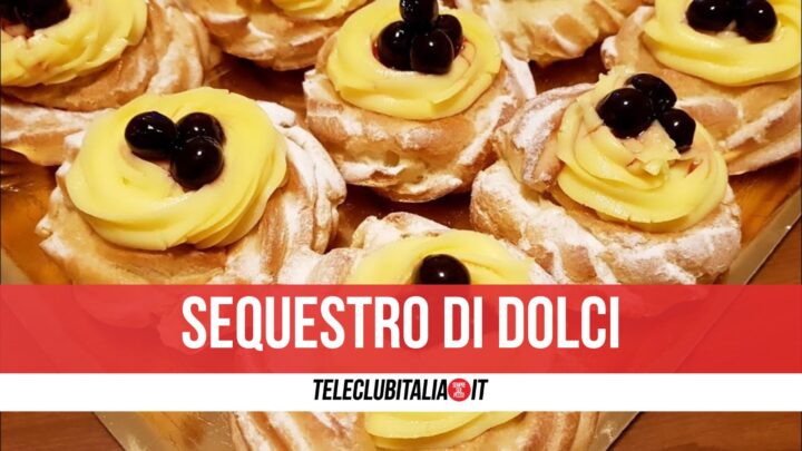 Zeppole San Giuseppe Sequestro