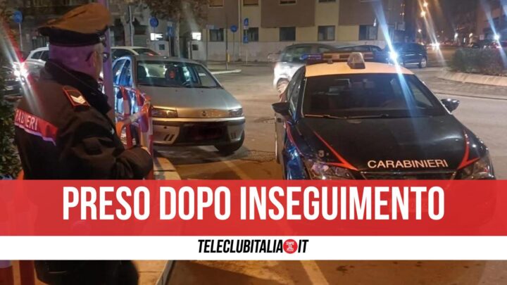 Afragola Preso Inseguimento Furto Auto Gricignano