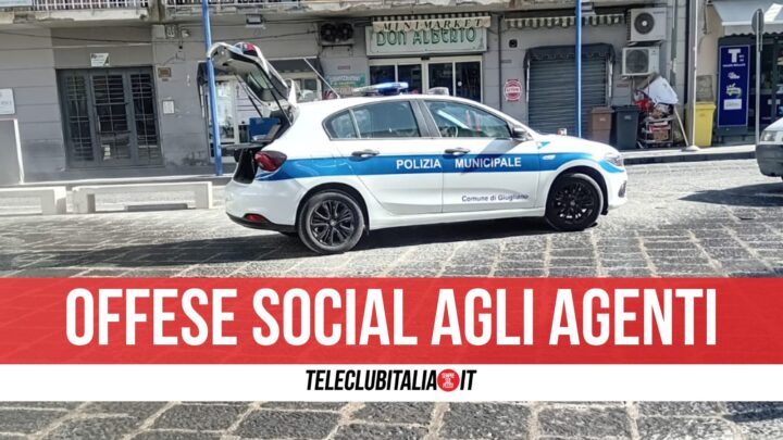 Giugliano Offese Social Polizia Locale