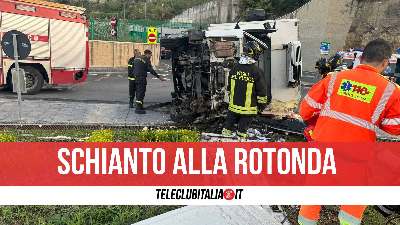 Incidente Via Fasano Pozzuoli