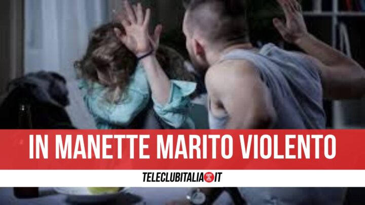 Parete Arrestato Marito Violento