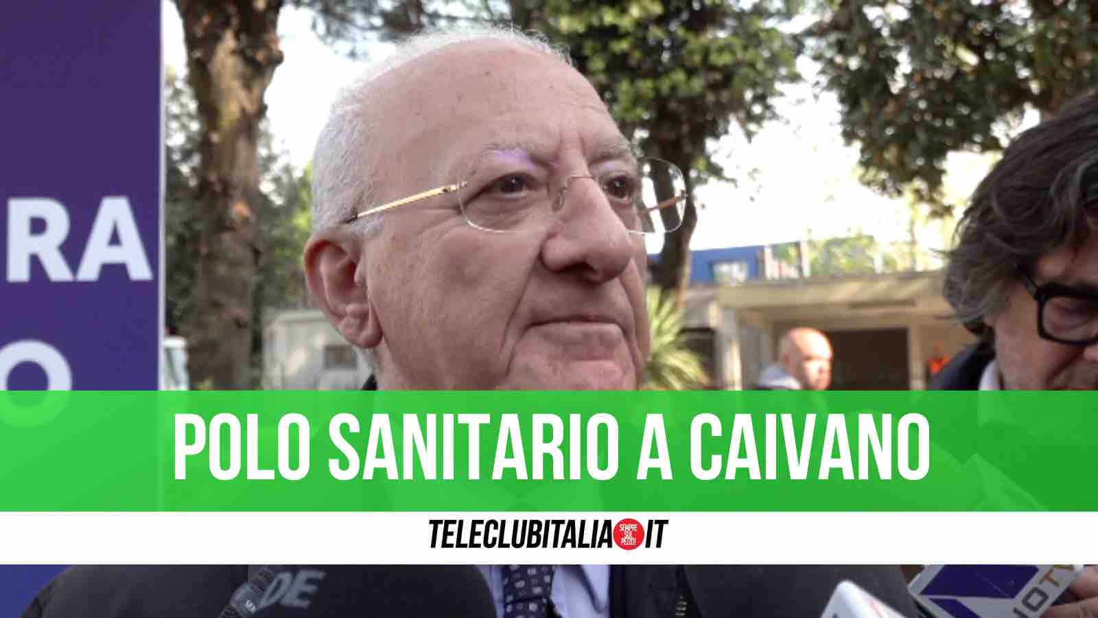 Nel Parco Verde di Caivano un nuovo polo sanitario, realizzato anche ospedale di comunità, un progetto a tutela sanitaria ed anche sociale.