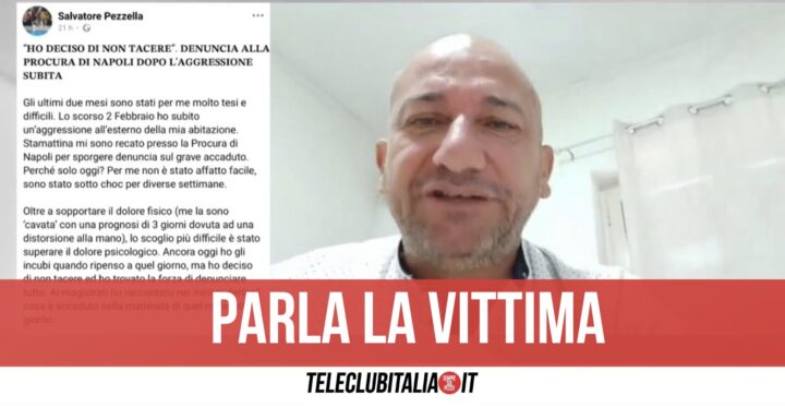 salvatore pezzella aggredito pua