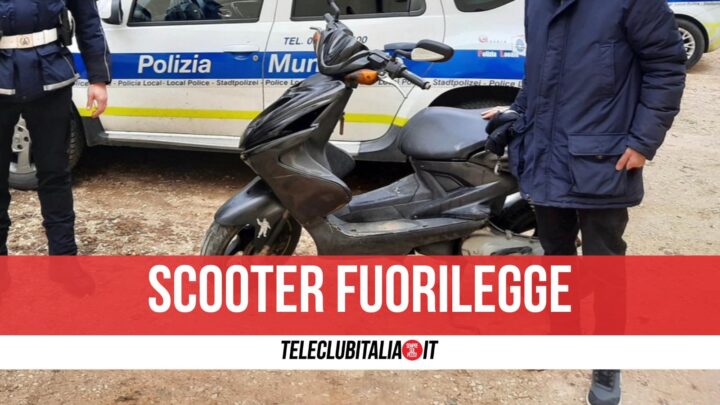 Scooter Targa Prodotta Giugliano