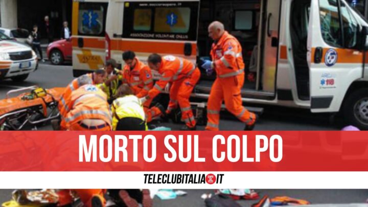 Tragedia nel napoletano, perde il controllo dello scooter e muore a 17 anni