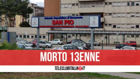 Benevento Morto 13enne San Pio