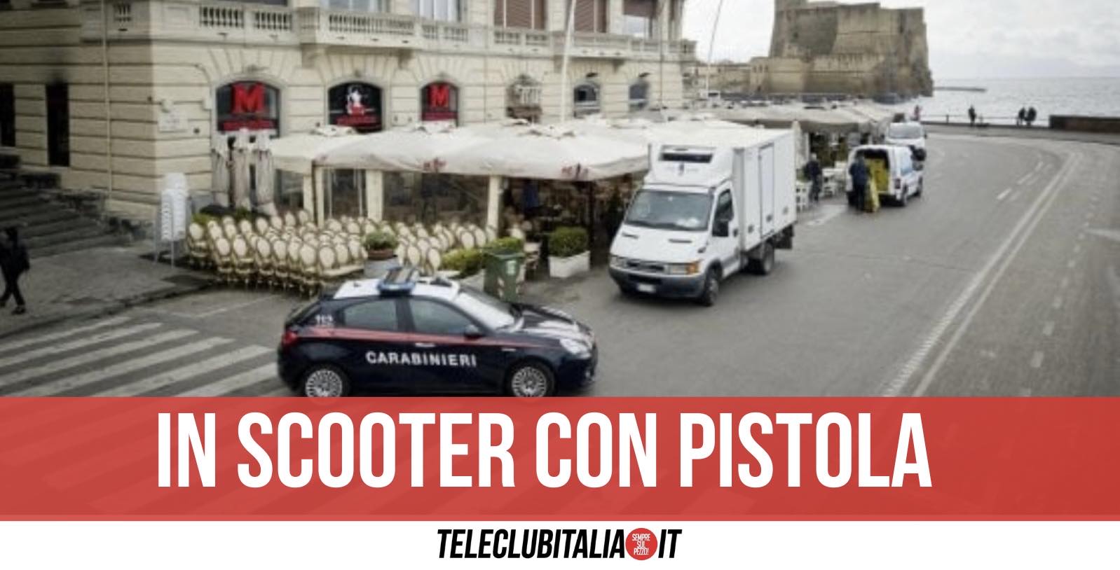 Carabinieri Scooter Pistola Pizza Vittoria 17enne Arrestato