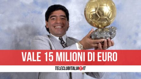 Maradona Pallone D'oro Rubato