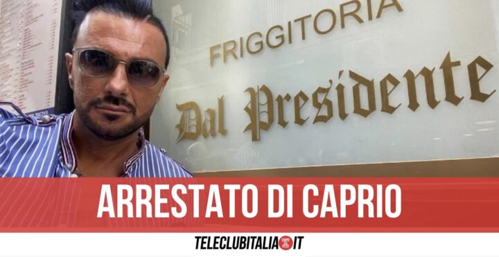 Massimiliano Di Caprio Arrestato Pizzeria Dal Presidente