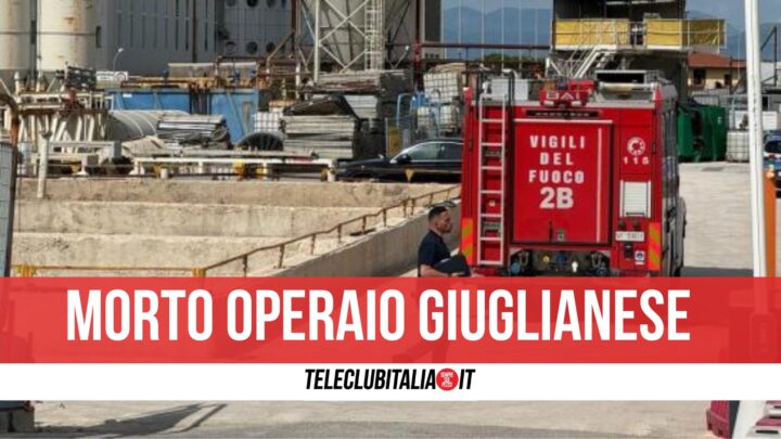 morto operaio antonio russo napoli cantiere metro