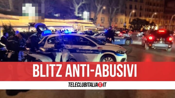 Abusivismo Blitz Chioschi Mergellina