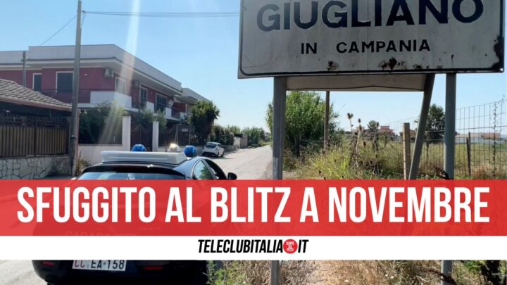 Arrestato Latitante Giugliano Alessio Cuomo