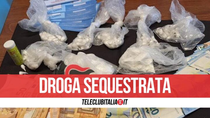 Aversa, 45enne sorpreso con 150 dosi di cocaina: arrestato