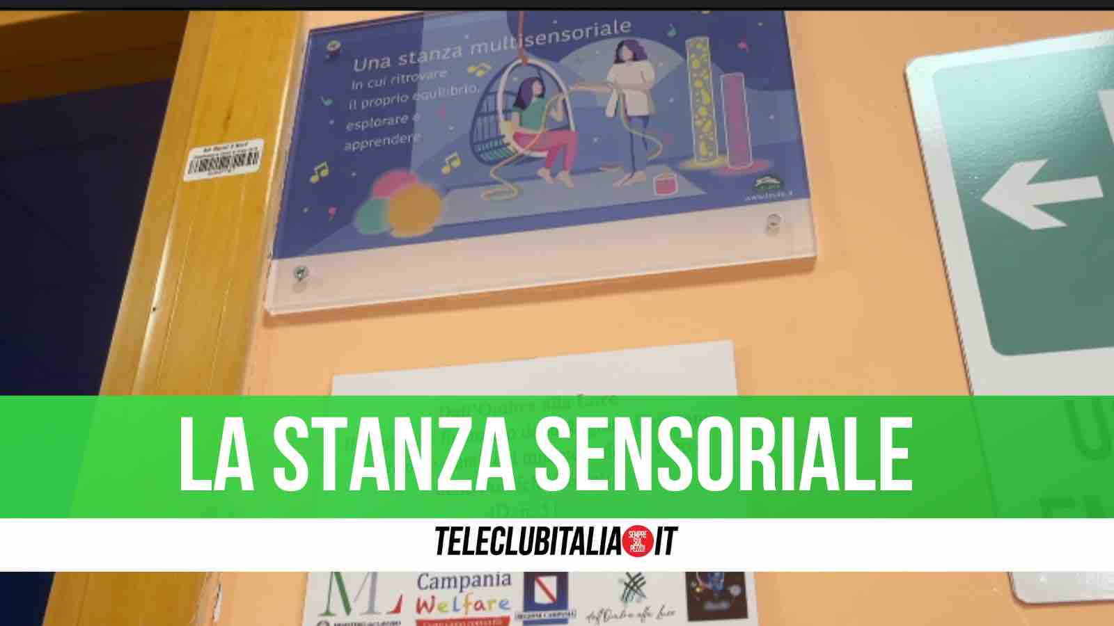 Inaugurata a Qualiano, la stanza sensoriale per bambini autistici e con difficoltà