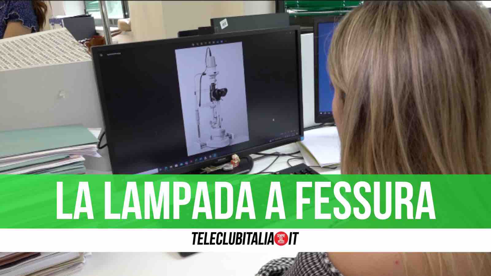 Se parliamo di lampada a fessura di cosa parliamo? SI tratta di un esame diagnostico per l'apparato visivo.