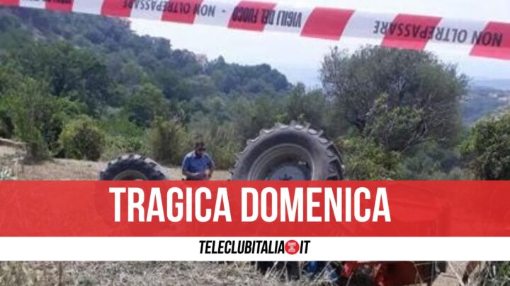 mario d'elia morto incidente trattore