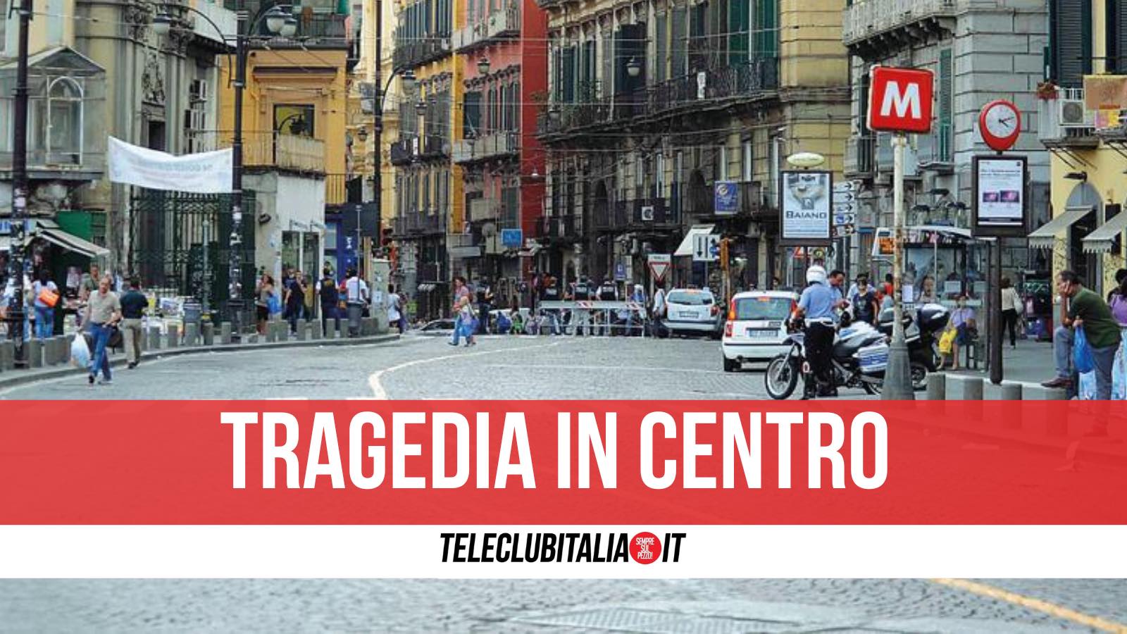 Napoli, investita a piazza Dante davanti alla metro: donna muore al Cardarelli