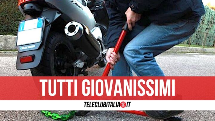 pozzuoli lucrino arresti furto scooter