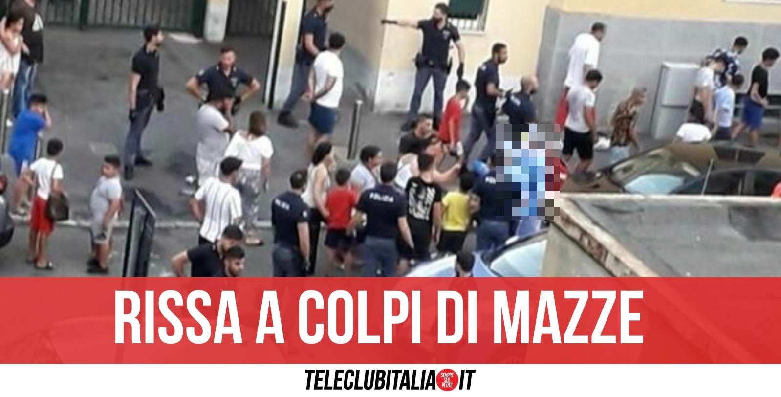 Rissa Via Della Bussola Napoli Arresti