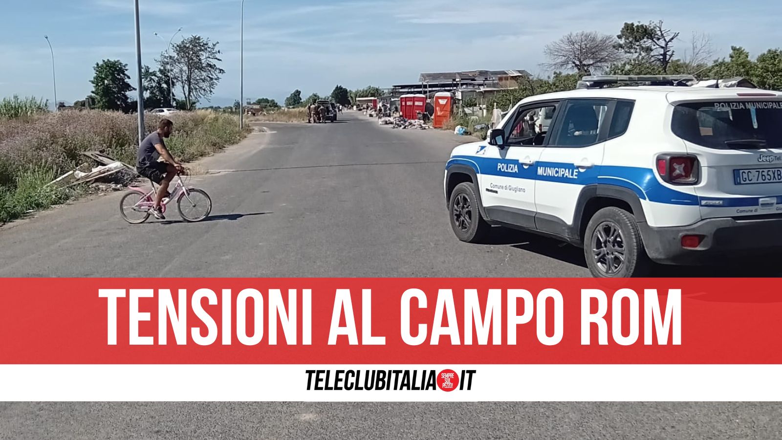 Tensioni Campo Rom Di Giugliano