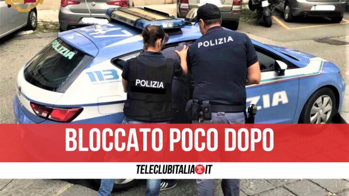 Arrestato Piazza Garibaldi Napoli Furto Abbigliamento