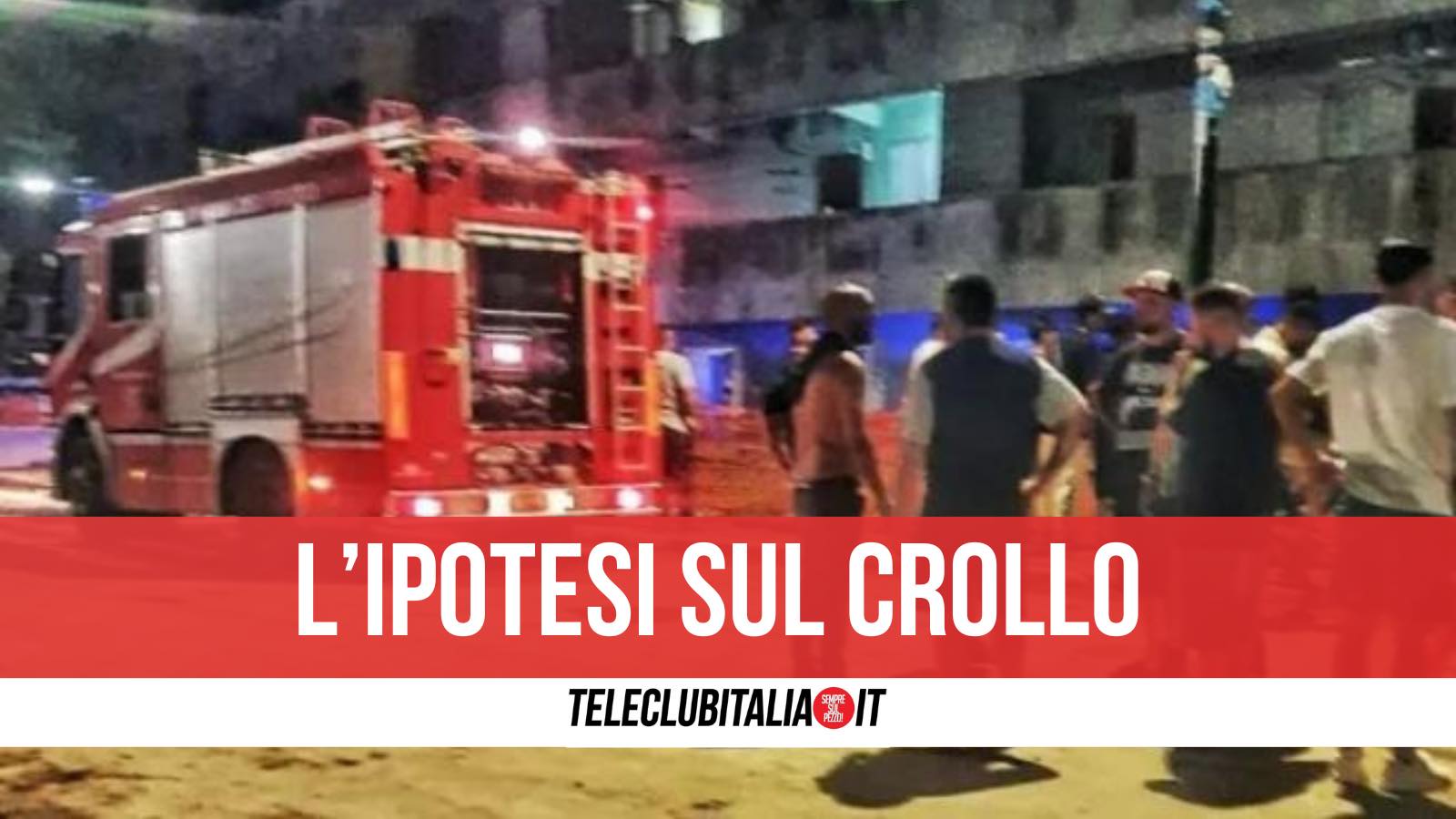 Crollo Scampia Ipotesi Litigio Famiglie