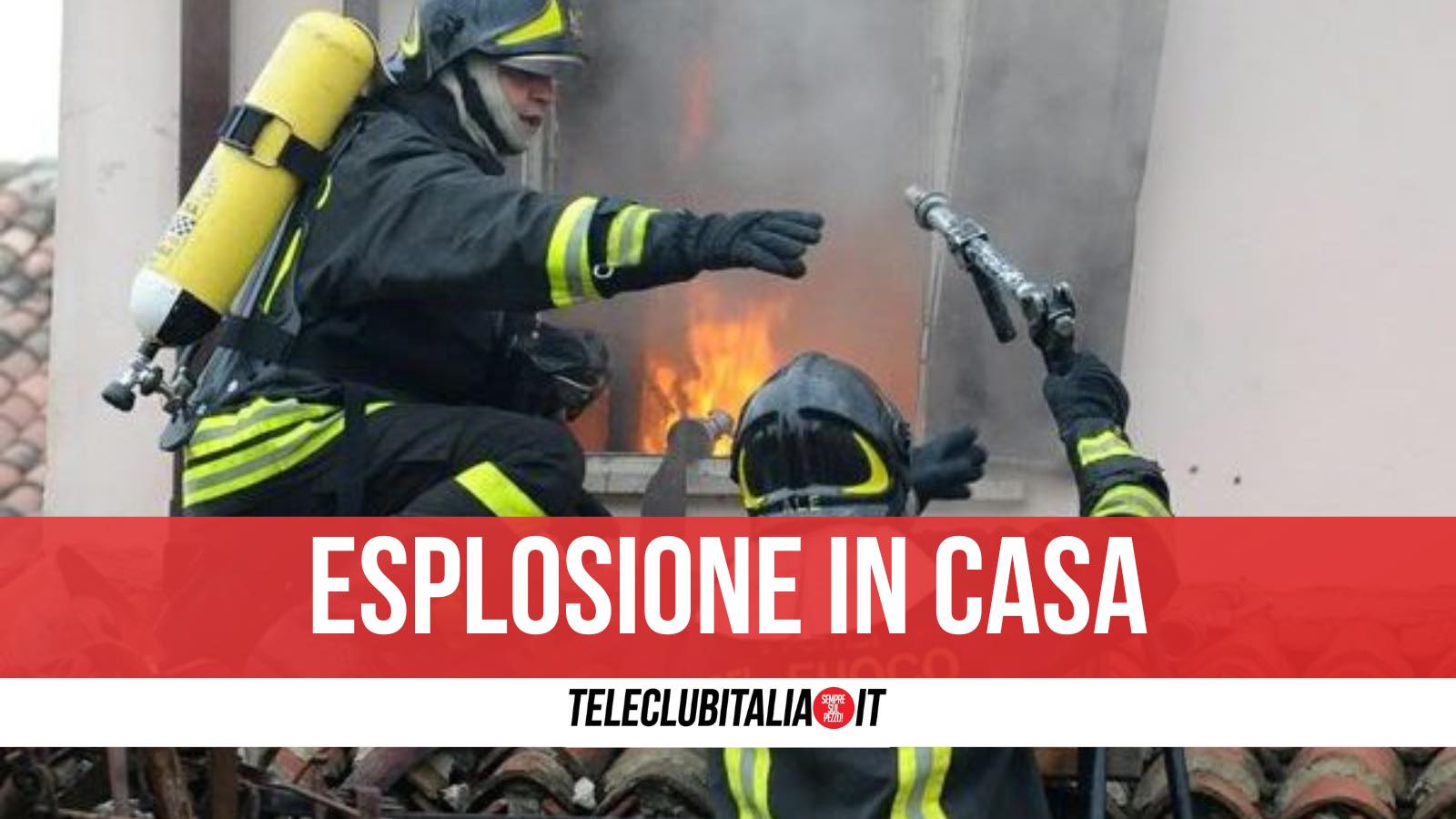 Esplosione In Casa Via Cinque Camaldoli