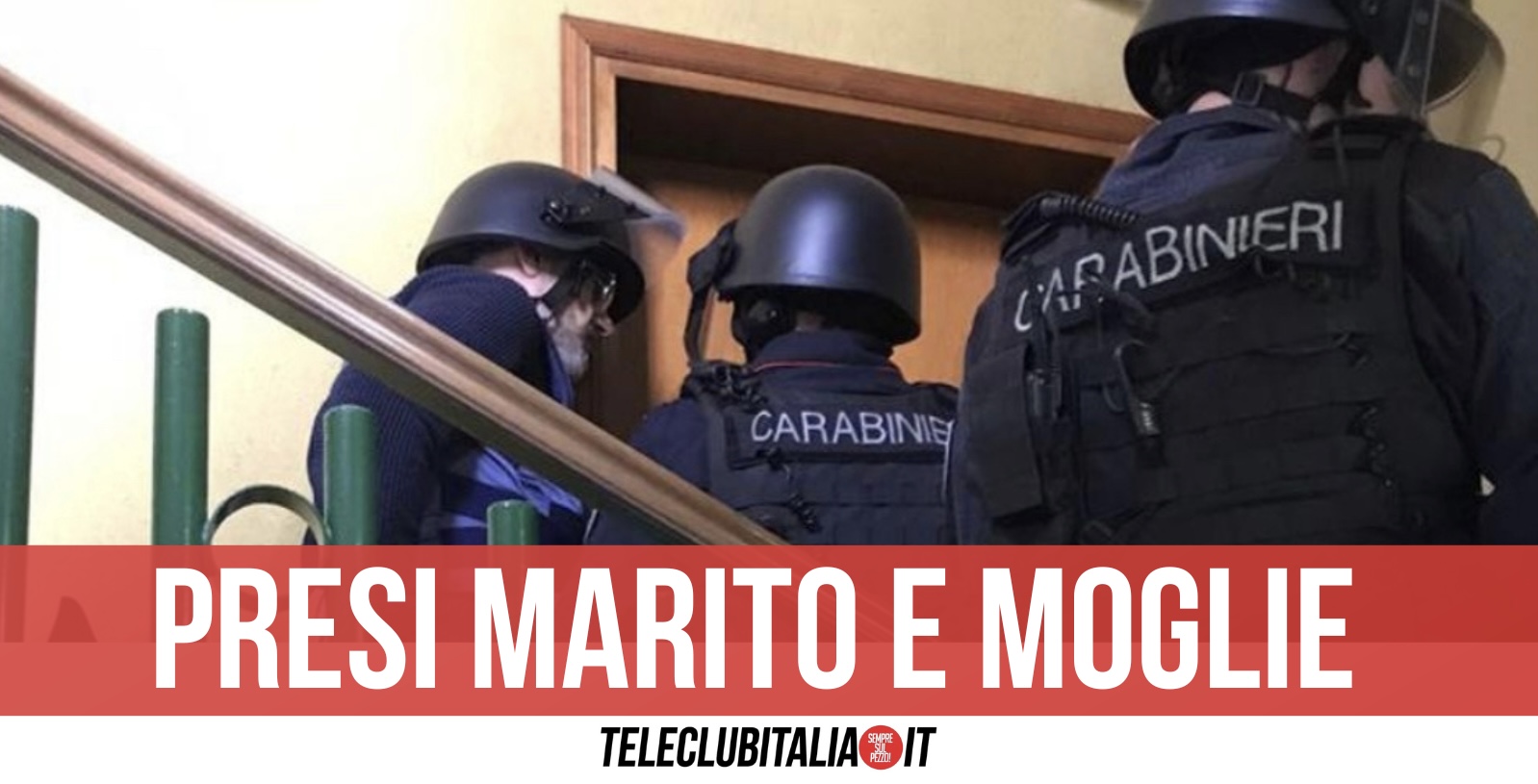 marito e moglie arrestati mariglianella