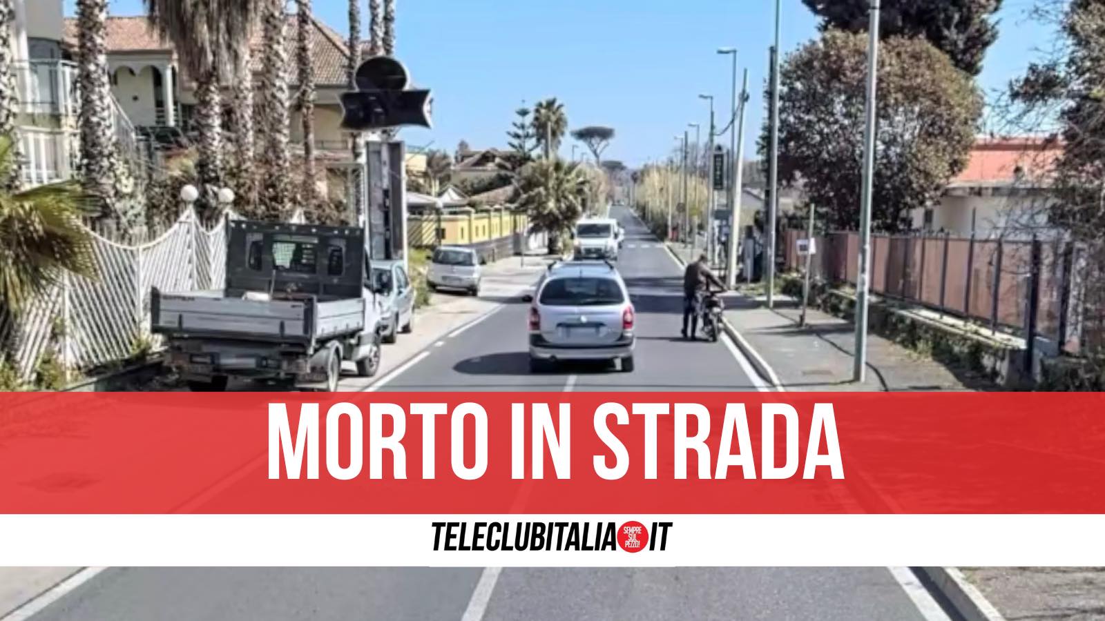 Morto Via Staffetta Lago Patria Giugliano