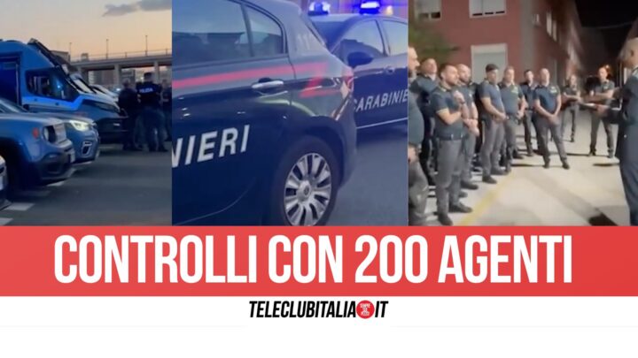 Cibo illegale e droga, maxi operazione di Polizia, Carabinieri e Finanza a Napoli