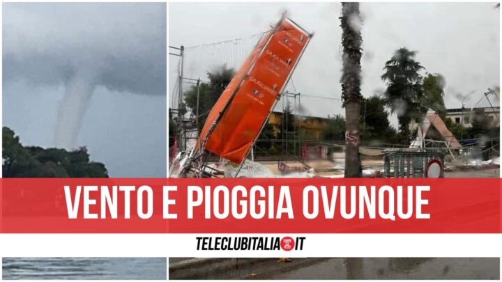 Pioggia Vento Maltempo Campania 22 Luglio