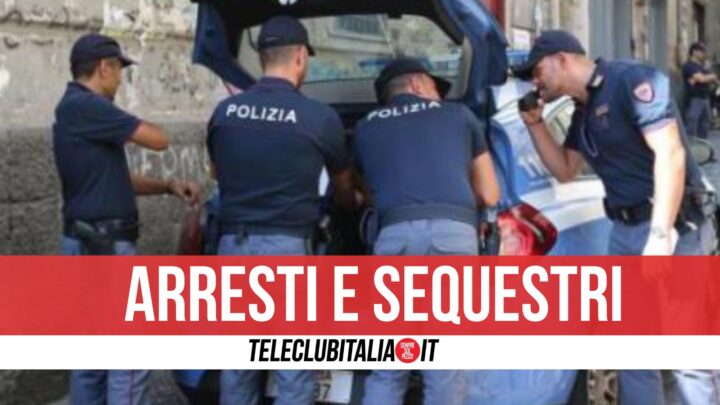 Polizia in azione tra Scampia e Secondigliano: presi pusher e droga sequestrata